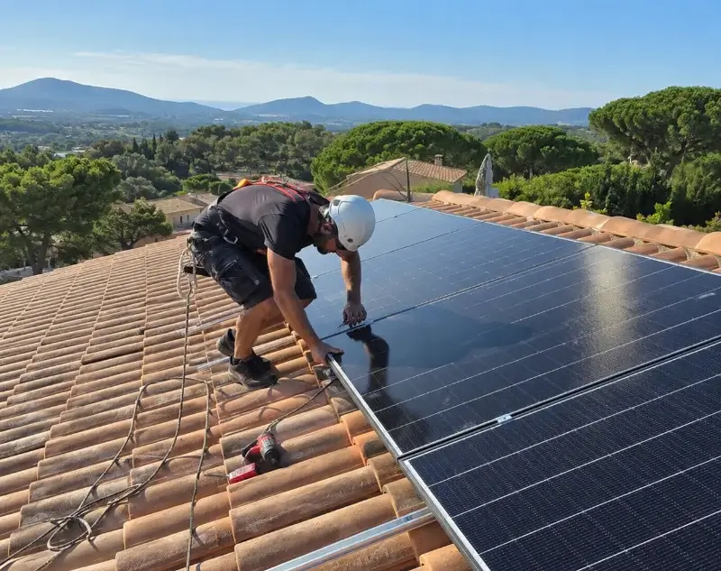 Installateur panneaux solaires Flassan — pose photovoltaïque sur toiture